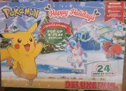 2022 POKEMON Happy Holidays Deluxe Holiday Advent Calendar Pop Up N Play Display