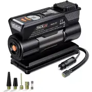 TACKLIFE M1 Tire Inflator, DC 12V Mini Digital Air Compressor Pump