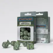 Q Workshop Dwarven Black & White Dice Bag