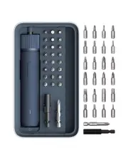 HOTO HTE0028IE Electric Screwdriver Kit 3.6V Cordless Screwdriver Set 25 S2-Steel Bits