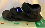 ENO BLUE HERON Black/Blue IMPLUS NEOPRENE Men’s Size 12 Open Toe Sport Sandals
