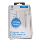 NEW AT&T Apple iPhone 15 (2023) Tempered Glass Antimicrobial Screen Protector