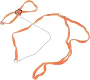 Kisangel Adjustable Lizard Leash Harness m Reptile Harness for Outdoor Walk Cm Length Orange