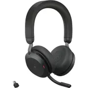 Jabra Evolve2 75 Link380C Stereo USB-C Headset Microsoft Teams with Stand - Black
