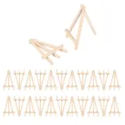24 Pack Wood Display Easel Wood Easels Set For Paintings Craft Small5883