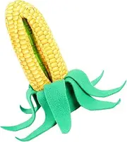 1 Set Corn Shape Pet Sniffing Feeder for Dogs Interactive Molar Rod Puzzle Game Durable and Soft Material Enhances Sniffing Skills