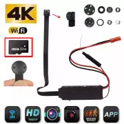 1080P 4K Cam HD Wireless WiFi Security Mini Pinhole Screw DIY Camera DVR +32GB