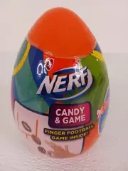 Nerf Candy & Game Finger Football Game New Hasbro Smarties (expires 2025)