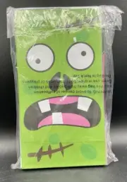 HALLOWEEN ASSORTED TREAT BAGS WITH STICKERS LARGE LOT