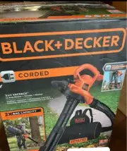 BLACK+DECKER BEBL7000 3-in-1 VACPACK 12A Leaf Blower/Vacuum/Mulcher -...
