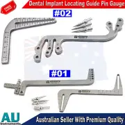 Dental Implant Surgical Parallel Drilling Depth Locating Guide Pin Gauges