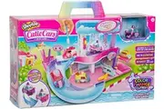 Shopkins Cutie Cars Splash 'n' Go Spa Wash Playset with exclusive Color Change Cutie Car Mini Shopkin.