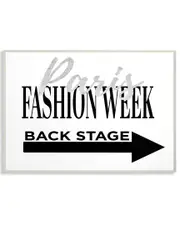 Stupell Paris Fashion Week Backstage by Amanda Greenwood