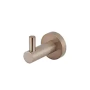 MEIR Round Brass Robe Hook - Champagne