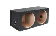 Subwoofer Box- 12" Dual Medium Sealed - Proudly U.S.A. Built