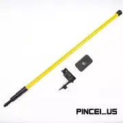 2.8M/9.2FT Laser Level Pole Mount Aluminum Telescopic Pole for Laser Level + Bag