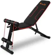 BLACK LORD Commercial Weight Bench Flat Incline Press Sit-up Fitness Home Gym