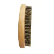 Boar Bristle Beard Mustache Comb Wood Handle Hair Brush Shaving Tool For Men>