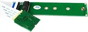 Sintech M.2 (NGFF) NVME SSD to M2 A/E Key WiFi Port with 20cm Cable(M.2 Only Provide PCIe 1X Lane)