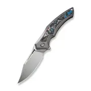 WE Knife Orpheus WE23009-4 Titanium Nebula Fat Carbon 20CV 1/155 Pocket Knives