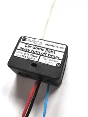 High Power 1-55s Timer: Negative Car Dome Light Delay Switch 15A 12V LED Kit Box