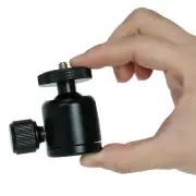 360 Swivel Mini Ball Head Tripod Ballhead 1/4" Mount for Canon Sony Nikon Fuji