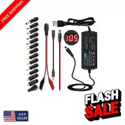 Universal 3V-24V 3A Power Supply - Adjustable AC/DC Adapter with 14 Tips