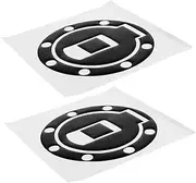 LIGHTAOTAO 2pcs Motorcycle Gas Tank Sticker Stylish Tank Protector Decal for Various Models Easy Application Removal Unique Design for Enhanced Appearance
