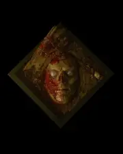 Custom zombie portrait with remote-controlled light By ARTIST EPIPHANY.ART.S