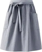 [MYSMFY] Cooking Apron Half Body Apron For Cooking,Household Short Protective Clothing, Hotel Catering, Baking, Men'S Clothing For Cooking Baking, Colorful