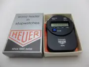 TAG Heuer 2030 Stopwatch Digital Micro Split Dash Timer Box Set New unused Japan