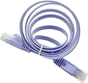High-Speed Cat6 Network Cable 1m Internet Broadband Cable Modem Ethernet Flat High-Grade Cord Flexible