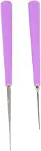 Angoily 2 Pcs Bead Hole Opener Tool Craft Bead Reamer and Punch for DIY Jewelry Making Easy Grip Design for Expanding Pearl for Craft Supplies