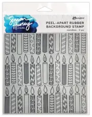Simon Hurley create. Cling Stamps 6"X6"-Candles HUR67-80619