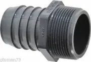 *NEW* 20 PCS Lasco 1.5" Male Adapter Fitting MIPT x LONG Barb 1436-015 POOL SPA