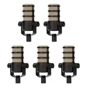 Rode PodMic Cardioid Dynamic Broadcast Microphone - Black (5-Pack)
