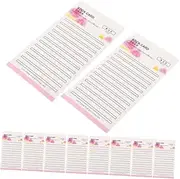 Baluue Holder Lash Extension Tray Reusable Adhesive Strip Card False Lashes Storage