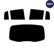 For Dacia Sandero 5-door Hatch 08-12 Carbon Pre Cut Window Tint 35% Light 2-ply