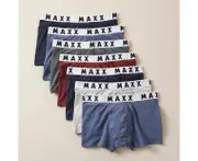 Maxx 7 Pack of Trunks - Blue