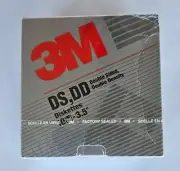 New 3M 3.5" DS/DD floppy disks. 10-Pack. Formatted at 720K in 2025!