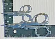 2 MINI SCISSORS COMPACT, FOLDING SCISSORS ( GIVE AWAY GIFT )