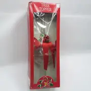 Vintage Walmart Tree Topper Lucite Holly