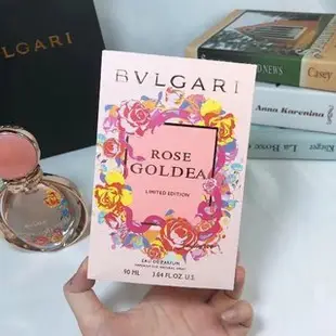 Bvlgari 寶格麗 玫瑰金漾 女士香水 EDP 限量版 90ml 寶格麗香水 持久香水 香水禮盒