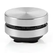 Portable Compatible Bone Conduction Speaker Stereo Sound,Bluetooth Speaker(Black) Silver