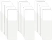 Outus 1280 Pieces Sticky Index Tabs Page Marker White Sticky Tabs Pop up Page Flags 1.6 x 0.5 Inch