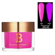Billionaire SNS Gelish Dip Dipping Acrylic Nail Powder Glow In The Dark 003 56g