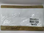 Vintage LADY PEPPERELL Miralux STRETCH FIT BOTTOM SHEET FULL DOUBLE BED (WHITE)
