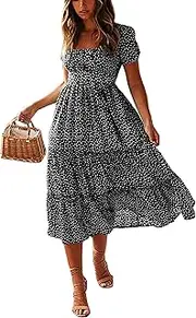 [Roll Up] Women's Casual Spring Summer Mini Dress