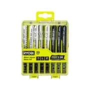 Ryobi 20-Piece Wood and Metal Jigsaw Blade Set
