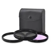 82mm 3-Piece Multi-Coated HD UV / CPL / FLD Filter Set 82mm